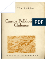 Cantos Folkloricos Chilenos - Violeta Parra PDF