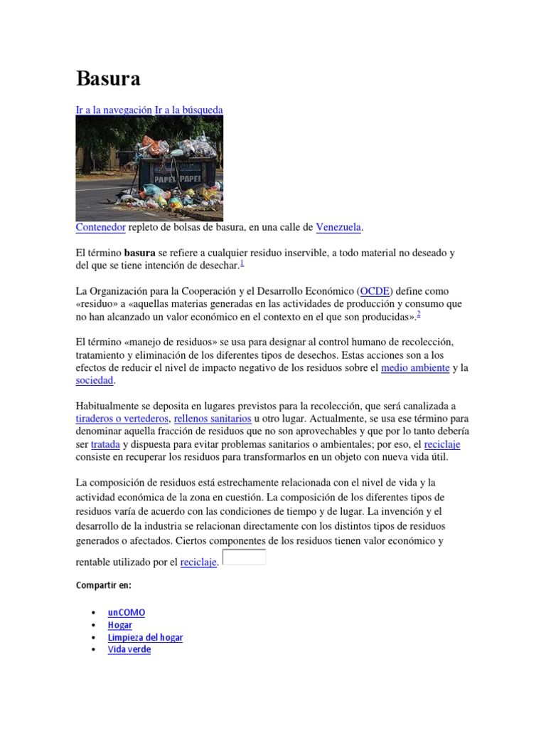 Construcción con basura reciclada | PDF | Vertedero | Residuos