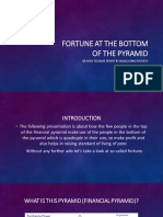 Fortune at The Bottom of The Pyramid: or How To Make Profit by Iradicating Poverty