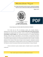 TSJ Contrato A Tiempo Determinado (Periodo de Prueba - Terminación Anticipada)