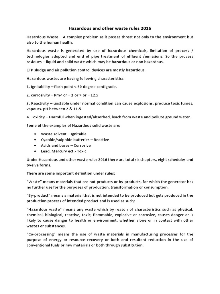hazardous-and-other-waste-rules-2016-pdf-hazardous-waste-waste