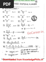 SSC CGL Maths Handwritten Notes | PDF