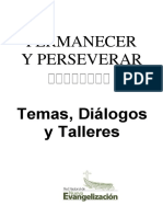 Permanecer y Perseverar. Temas Dialogos45