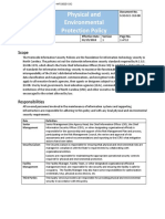 SCIO Physical and Environmental Protection PDF