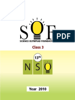 NSO LEVEL 1 Booklet For Class III PDF