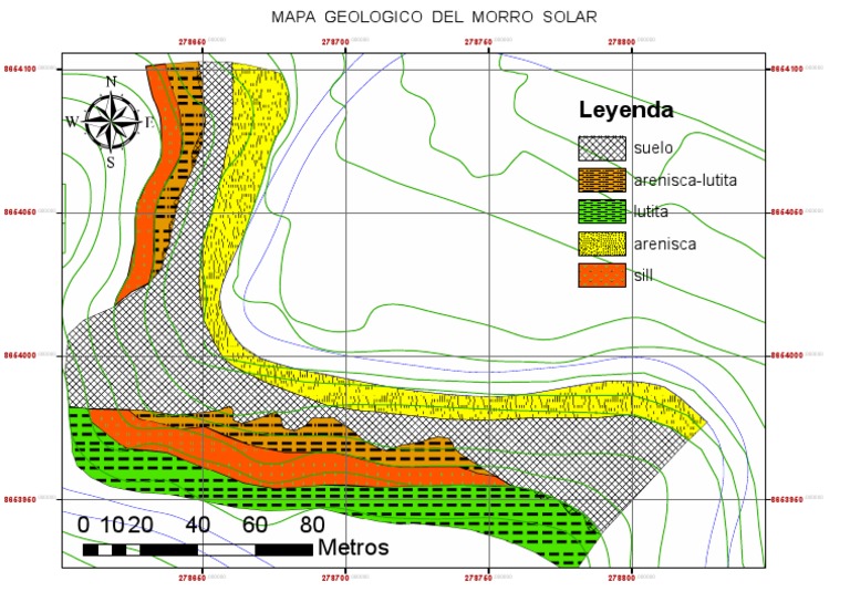 Mapa Geológico del Morro Solar | PDF
