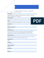 Properties of Water and Steam in SI-units. 4. Enlarged Ed.: Schmidt, E. Grigull, U