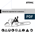 Manual Seg. Motosierra Stihl PDF