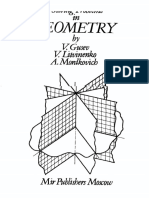 Mir Gusev V Litvinenko V and Mordkovich A Solving Problems in Geometry