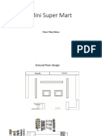 Mini Super Mart: Floor Plan/Ideas