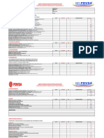 Pre-Arranque Formato de Tuberia Continua Con Normas Actualizado