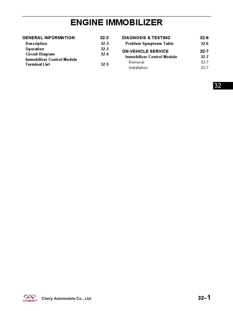 Engine+immobilizer A19 PDF PDF Ignition System Electrical Connector
