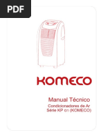 Manual Técnico. Condicionadores de Ar Série KP G1 (KOMECO) (1)