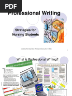 Professional Writing Strategies For Con Students