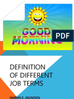 Job Terms