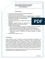 Gfpi-f-019 Formato Guia de Aprendizaje Organizar Eventos
