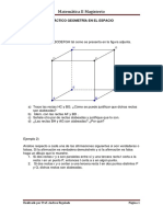 Práctico - GEOMETRÍA EN EL ESPACIO