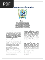 Pasillo Manabí e Himno A Manabi | PDF