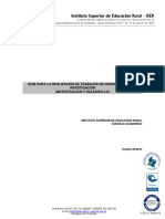 Presentacion de Trabajos de Grado Modalidad Investigacion (Investigacion y Desarrollo) PDF