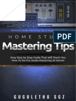Home Studio Mastering Tips 2.0