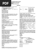 Exercícios Sobre Sistema Hormonal Com Gabarito