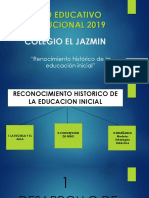 Reconocimiento Historico de La Educacion Inicial