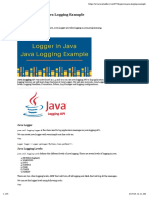 Logger in Java - Java Logging Example