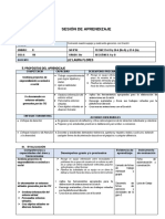 Sesión de Aprendizaje2 Unidad2