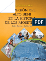 Libro La Region Del Alto Beni en La Historia de Los Mosetenes