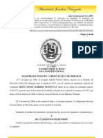 Sala Constitucional (Nov-2008) Principios Que Rigen El Proceso Laboral y Otros Temas