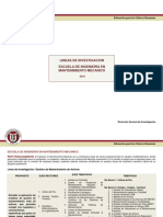 Lineas de Investigacion de Mantenimiento Mecanico PDF