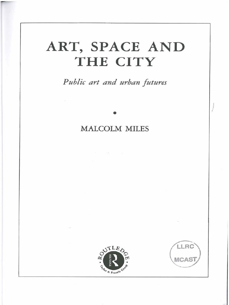Public Art in Urban Spaces | PDF | Art