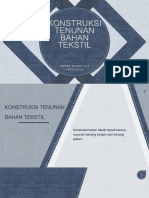 Konstruksi Tenunan Bahan Tekstil