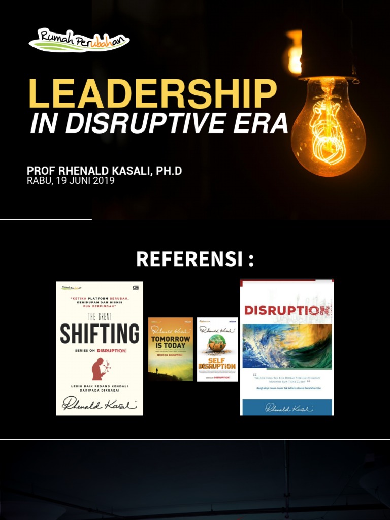 Leadership in the Disruptive Era | PDF | Economics | Economies