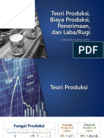 OTC-12-Teori Produksi, Biaya Produksi, Penerimaan, Dan Laba