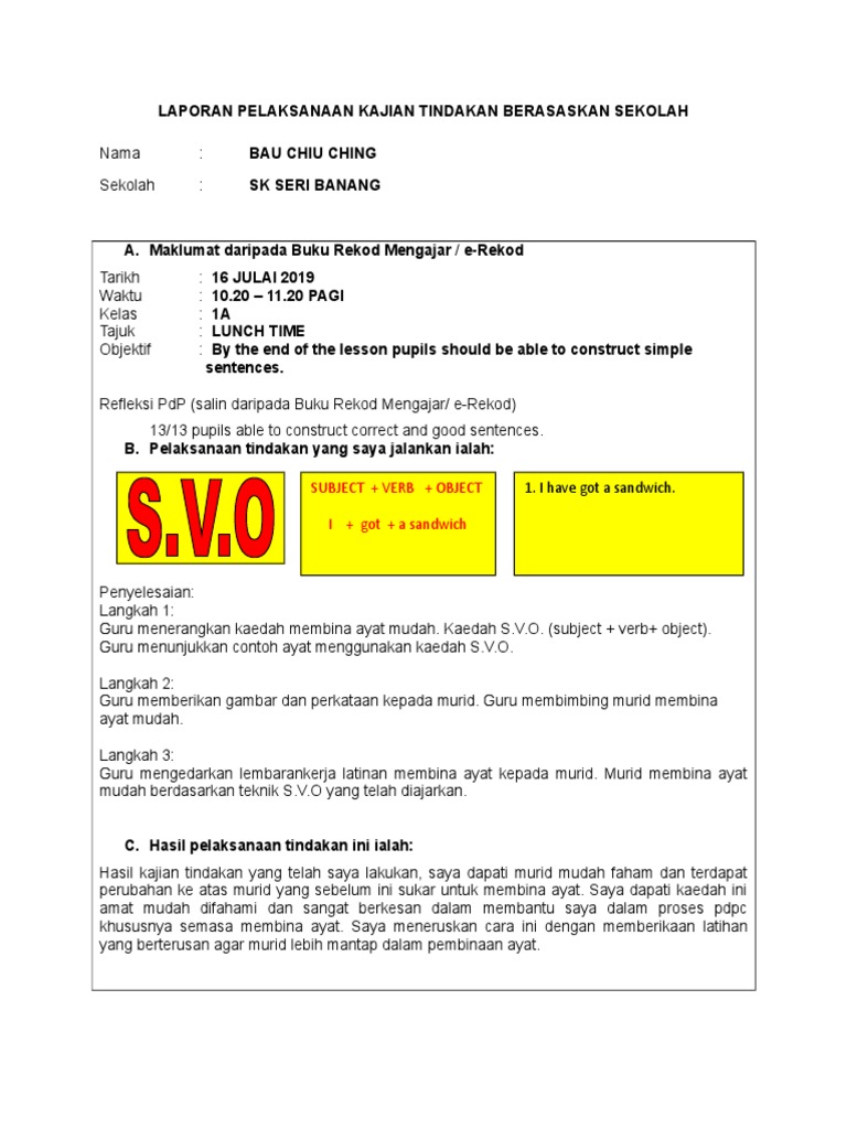 Kajian Dan Tindakan Pdf