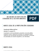 Mecanismos de Participacion ciudadana en la gestión Ambiental.pptx