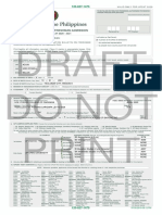 Draft Do Not Print: Up Visayas - Tacloban College
