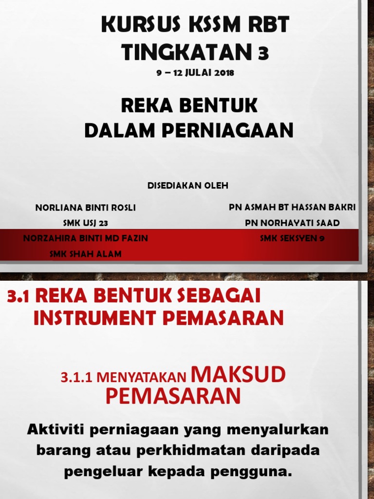 Bab 3 Reka Bentuk Pemasaran Pdf