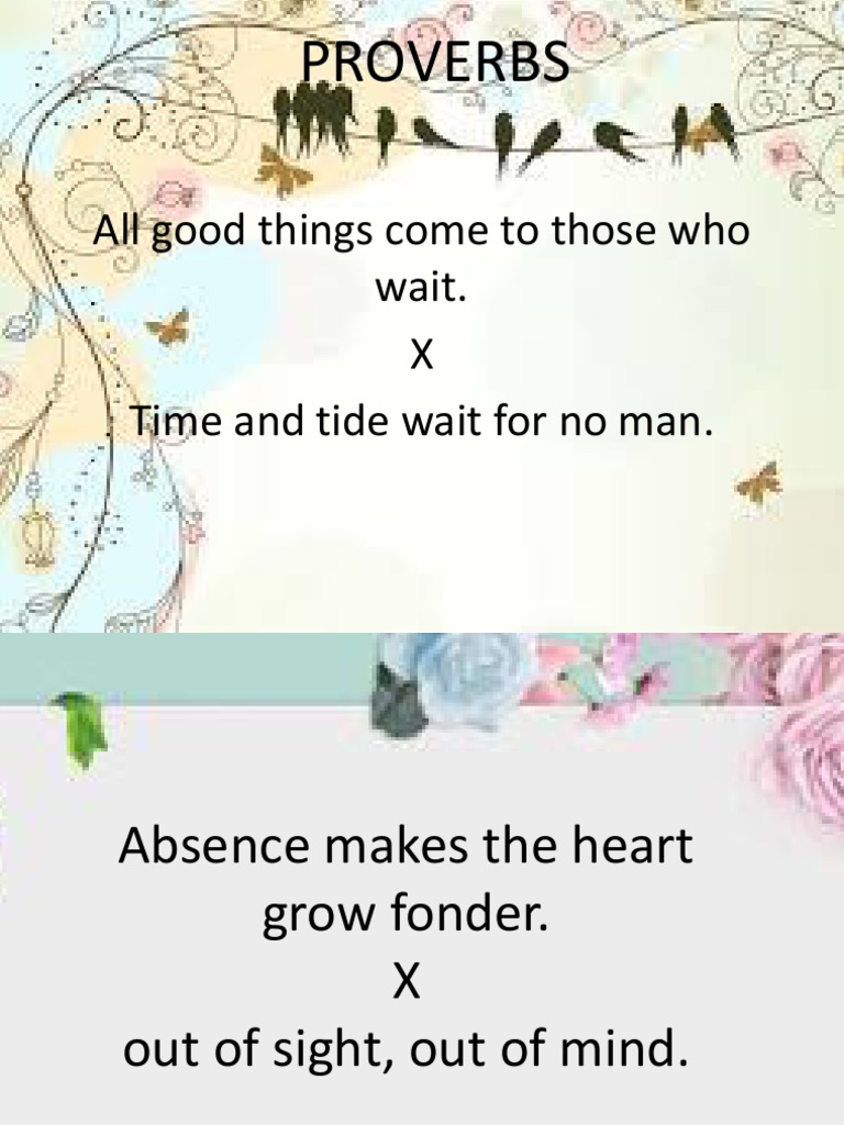 Proverbs and Riddles Collection | PDF