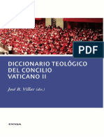 VILLAR, J. R., Diccionario Teológico Del Concilio Vaticano II, 2015 PDF