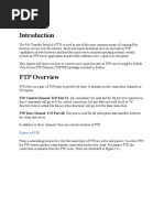 FTP Notes: FTP Control Channel, TCP Port 21: All Commands You Send and The FTP Server's Responses To