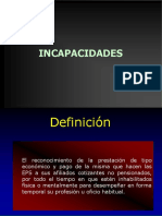 Incapacidades