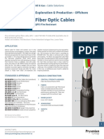 Fiber Optic Cables: Exploration & Production - Offshore