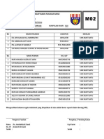 Borang Pendaftaran Pasukan MSSD