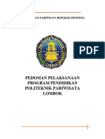Pedoman Pelaksanaan Program Pendidikan Poltekpar Lombok (20072019) - 3