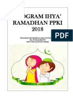Kertas Kerja Cadangan Bulan Ramadhan