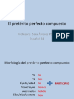 El pretérito compuesto 