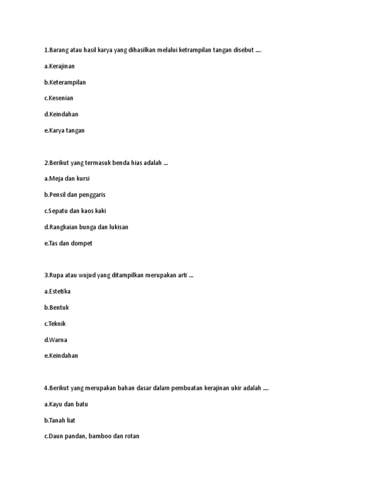 Berikut Yang Merupakan Bahan Dasar Dalam Pembuatan Kerajinan Ukir Adalah Mencari Jawaban