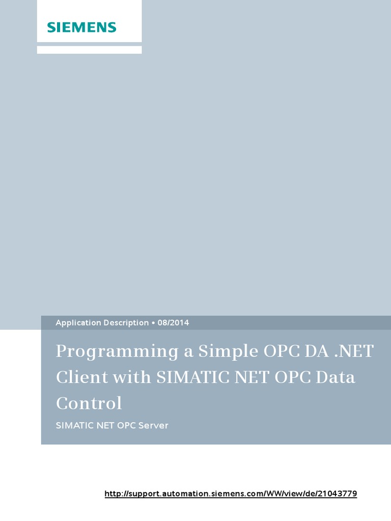 Opcdaconnector Doku v1 1 e | PDF | Application Programming Interface ...